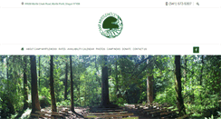 Desktop Screenshot of campmyrtlewood.org